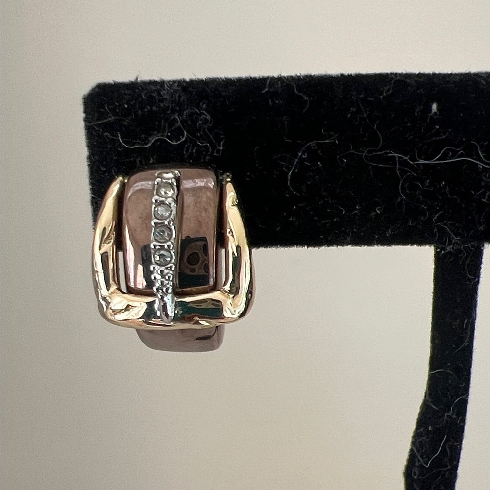Alexis Bittar Gold and Silver Earrings - Picture 2 of 7